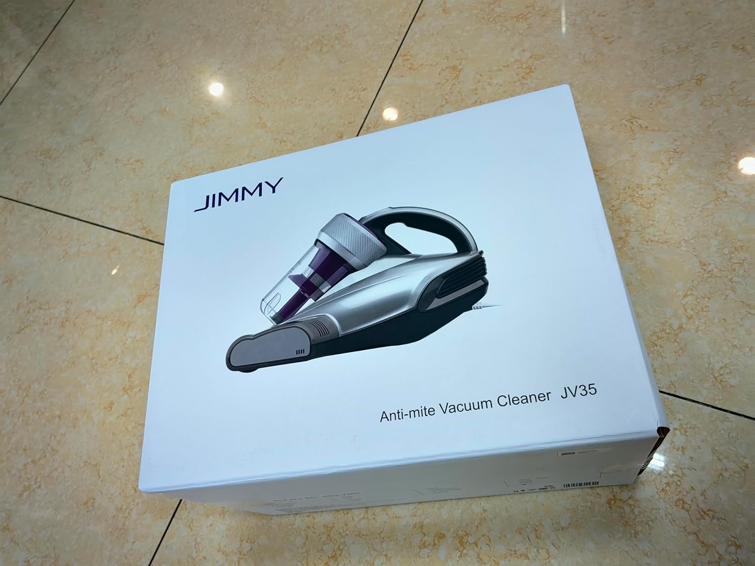 Jimmy JV35 Matratzenstaubsauger mit UV-C-Licht und Hochtemperaturtechnologie