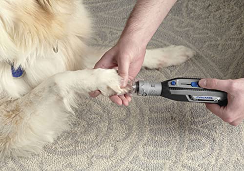 Dremel PawControl Krallenschleifer und -trimmer für Hunde – professionelles, sicheres und humanes Haustierpflegeset