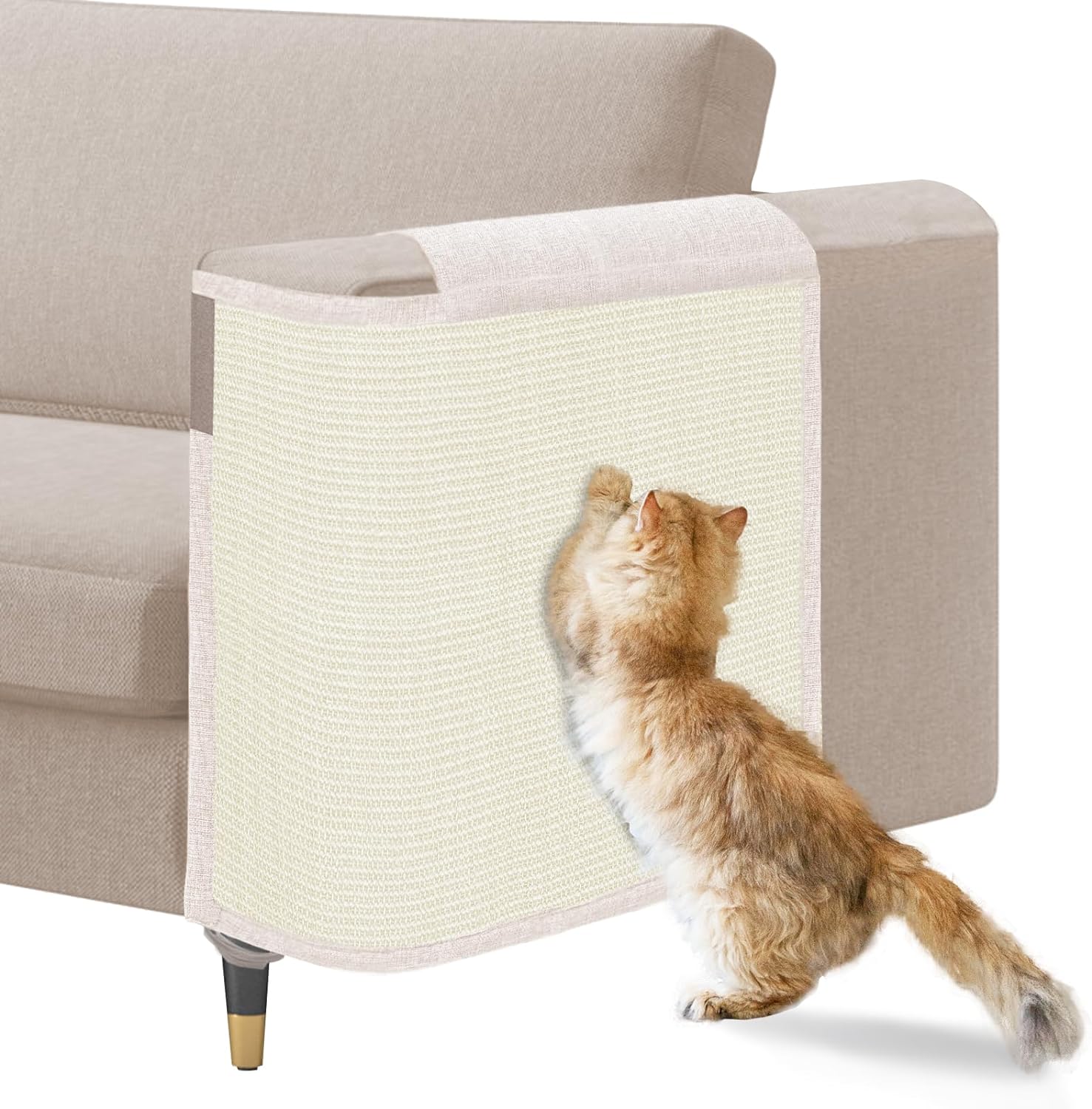 Oroonoko Möbelschutz aus natürlichem Sisal für Katzen – perfekt für Sofas und Stühle