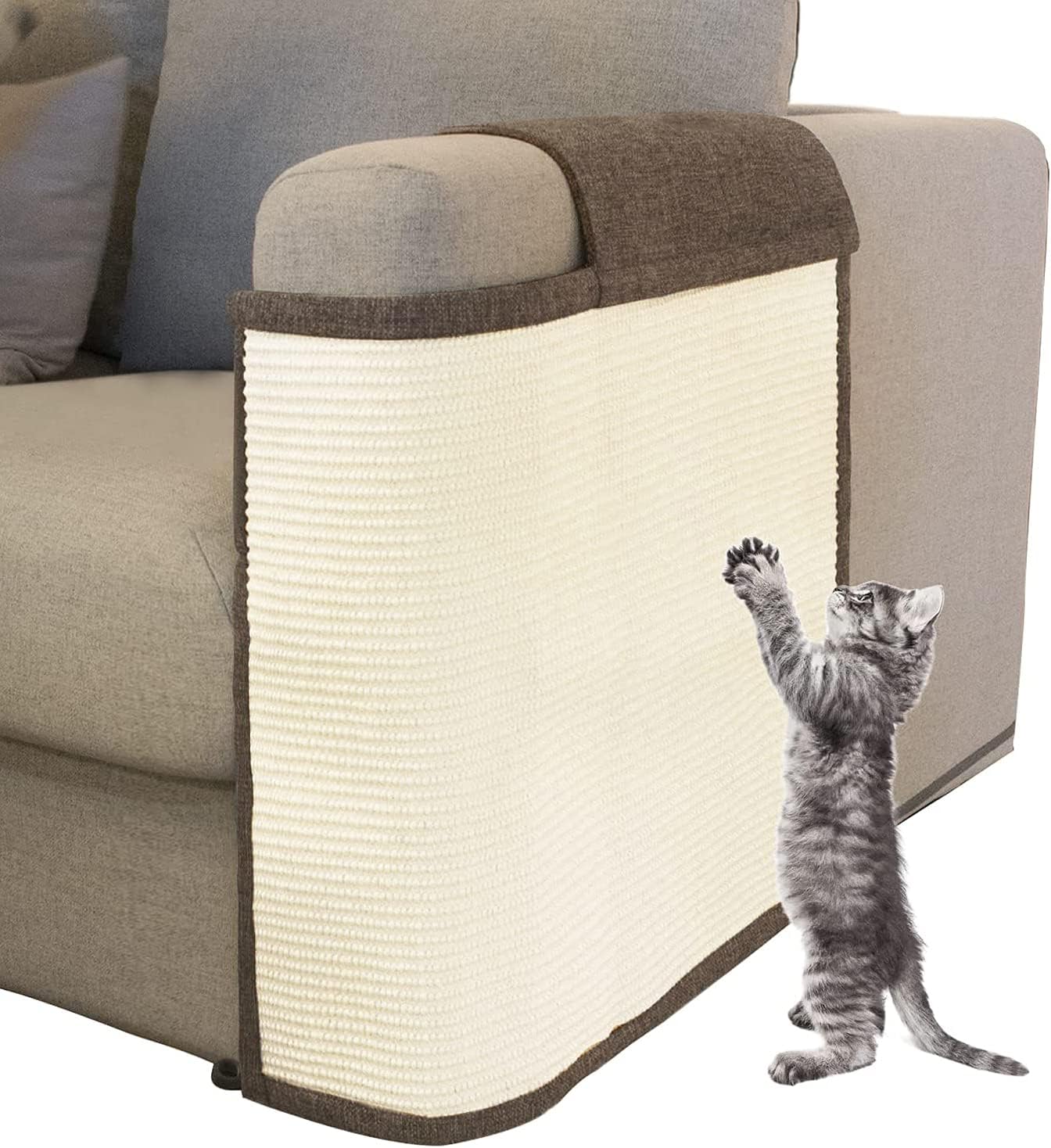 Oroonoko Möbelschutz aus natürlichem Sisal für Katzen – perfekt für Sofas und Stühle