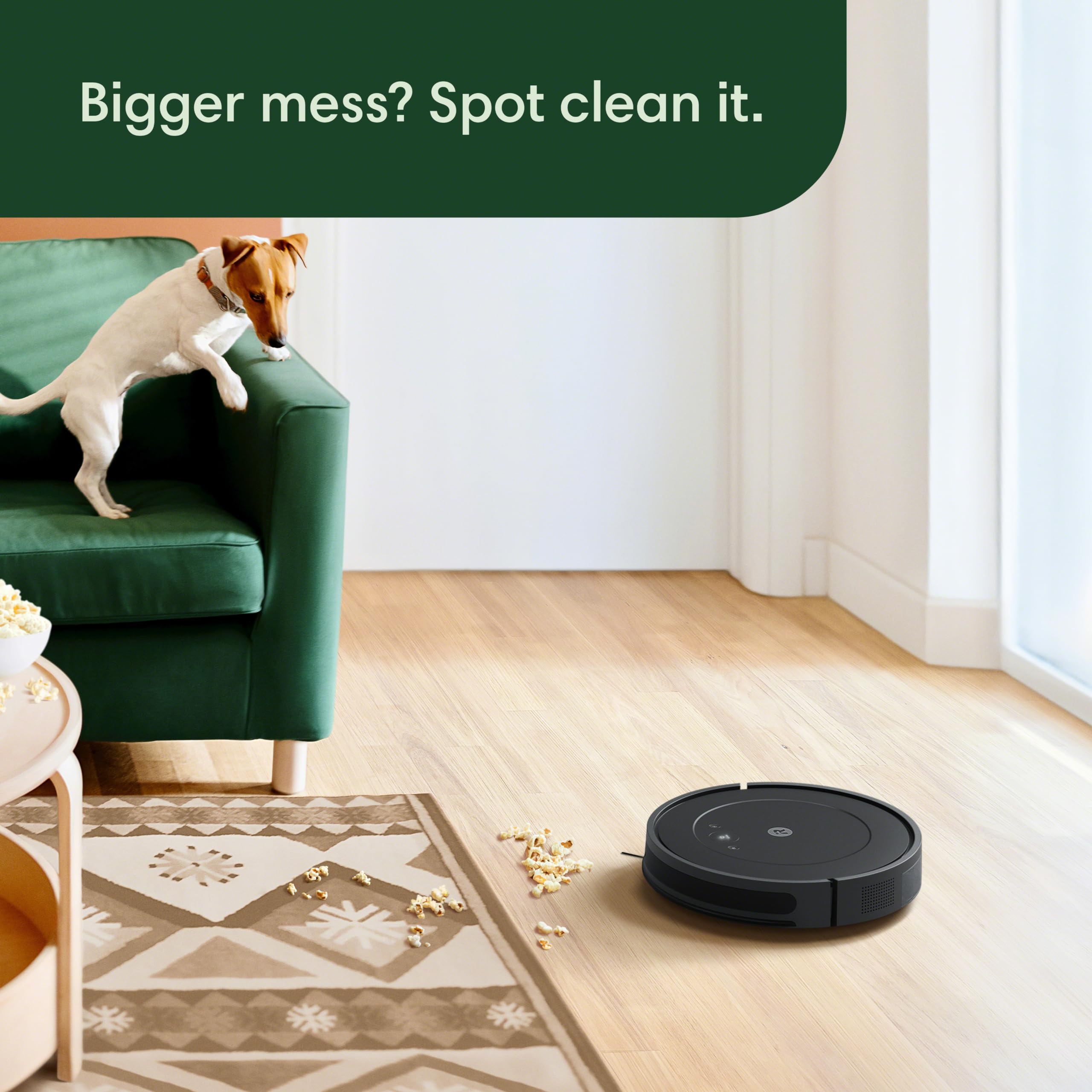 iRobot Roomba Combo Y0110 Saug- und Wischroboter – Erweiterte Reinigung für Böden mit mehreren Oberflächen, intelligente Navigation, Selbstaufladung und Kompatibilität mit Sprachsteuerung