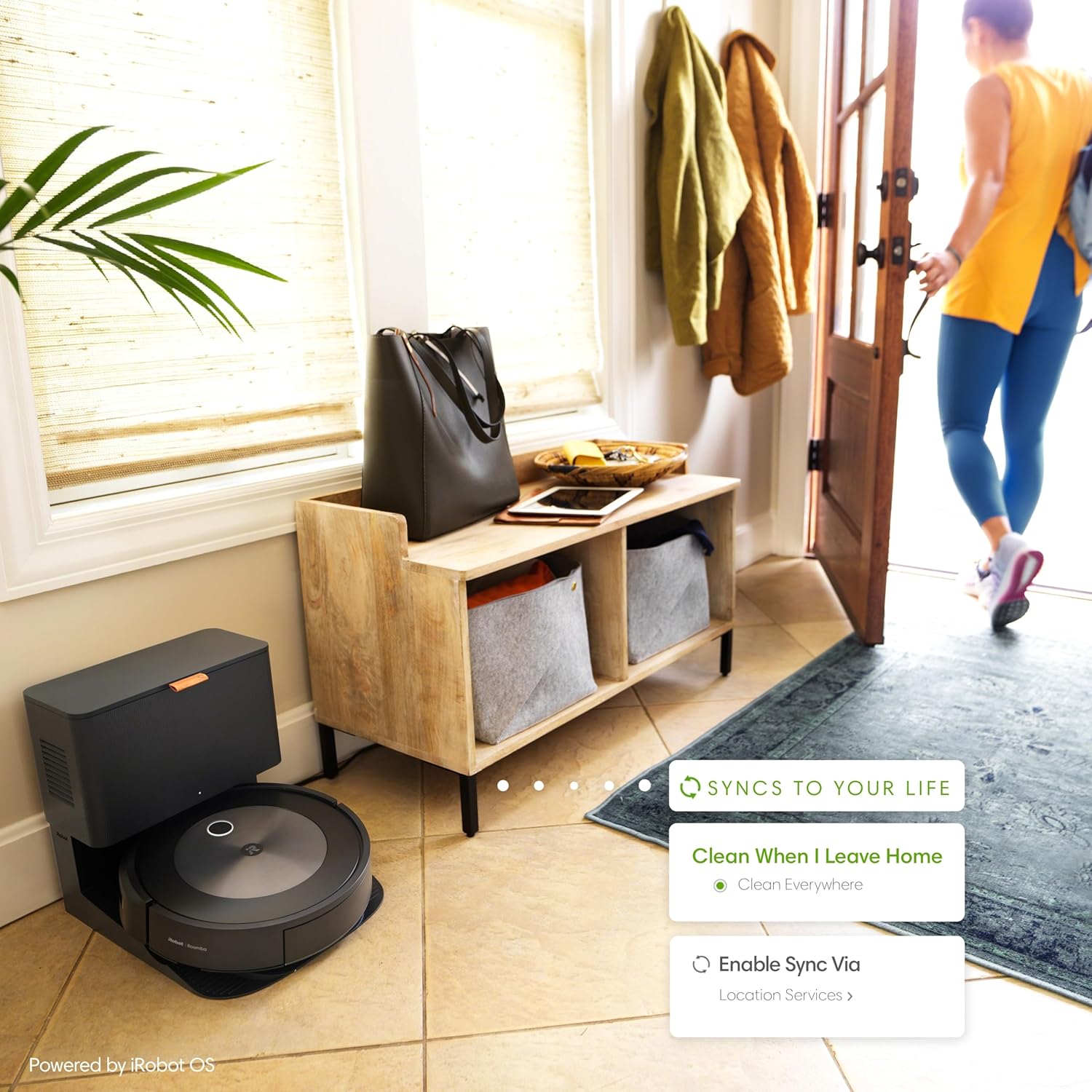 iRobot Roomba J7+ selbstentleerender Roboterstaubsauger – intelligente Navigation, präzise Reinigung und haustierfreundliches Design