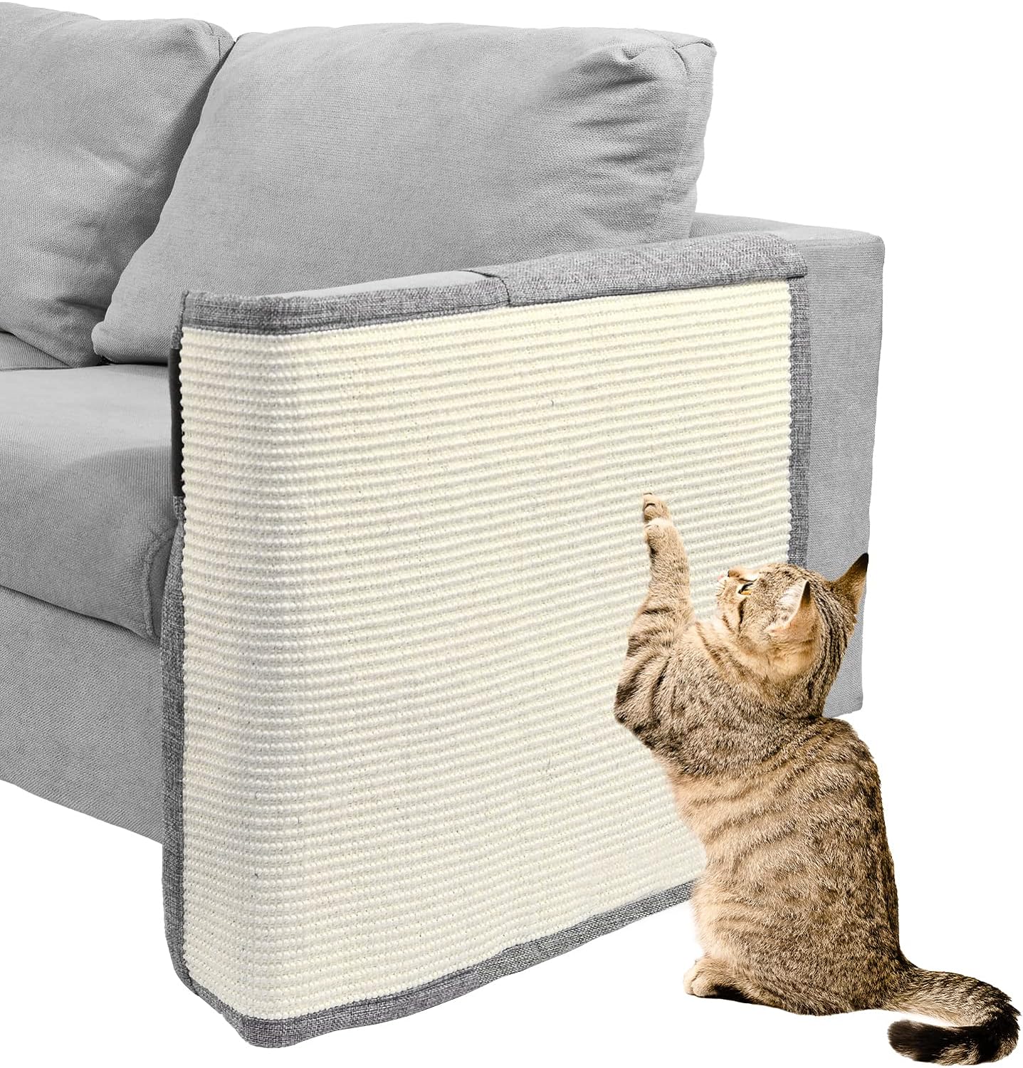 Oroonoko Möbelschutz aus natürlichem Sisal für Katzen – perfekt für Sofas und Stühle