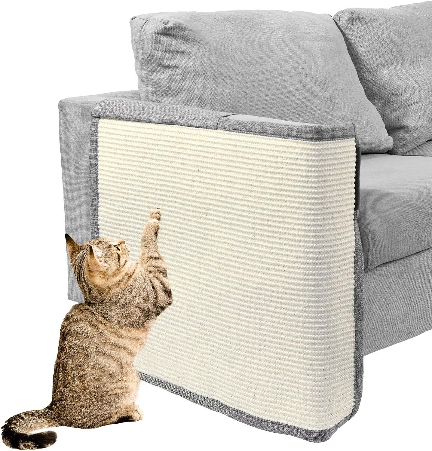 Oroonoko Möbelschutz aus natürlichem Sisal für Katzen – perfekt für Sofas und Stühle