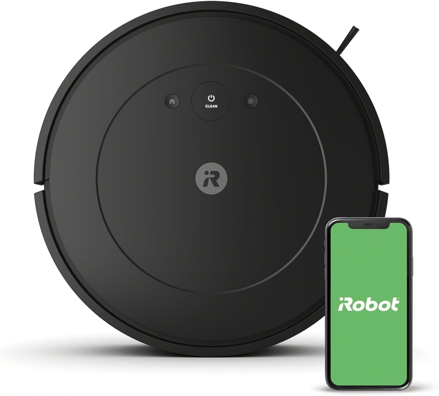 iRobot Roomba Vac Essential Q011 Saugroboter – leistungsstarke Saugkraft, Alexa-kompatibel, Reinigung mehrerer Oberflächen, intelligente Navigation, Selbstaufladung und leiser Betrieb