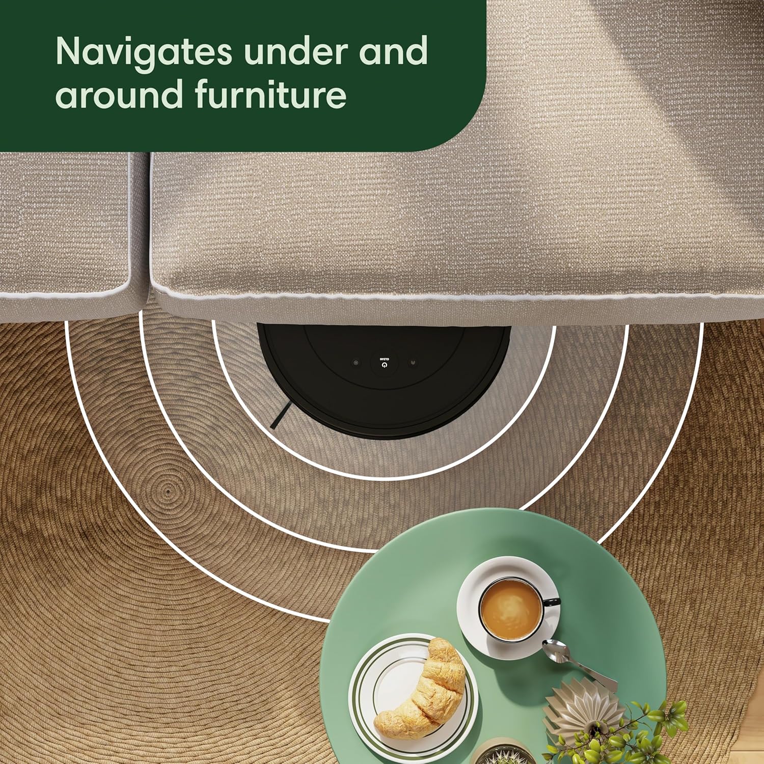 iRobot Roomba Vac Essential Q011 Saugroboter – leistungsstarke Saugkraft, Alexa-kompatibel, Reinigung mehrerer Oberflächen, intelligente Navigation, Selbstaufladung und leiser Betrieb